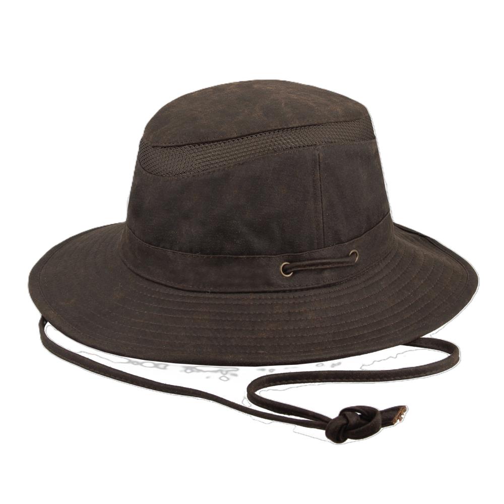 CHAPEAU AJOURE MARRON