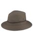 CHAPEAU TRAVELER COTON MARRON
