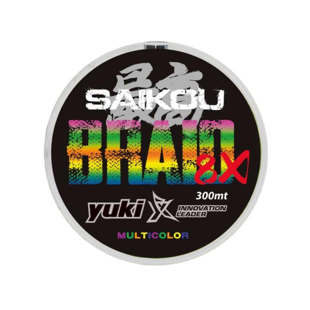 TRESSE SAIKOU 8X MULTICOLOR 300M