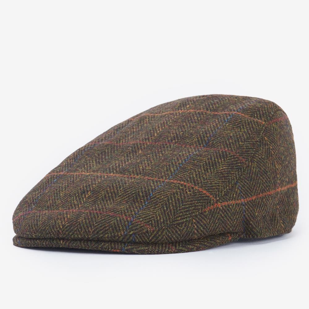 CASQUETTE CHEVIOT OLIVE