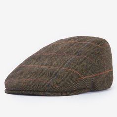 CASQUETTE CHEVIOT OLIVE