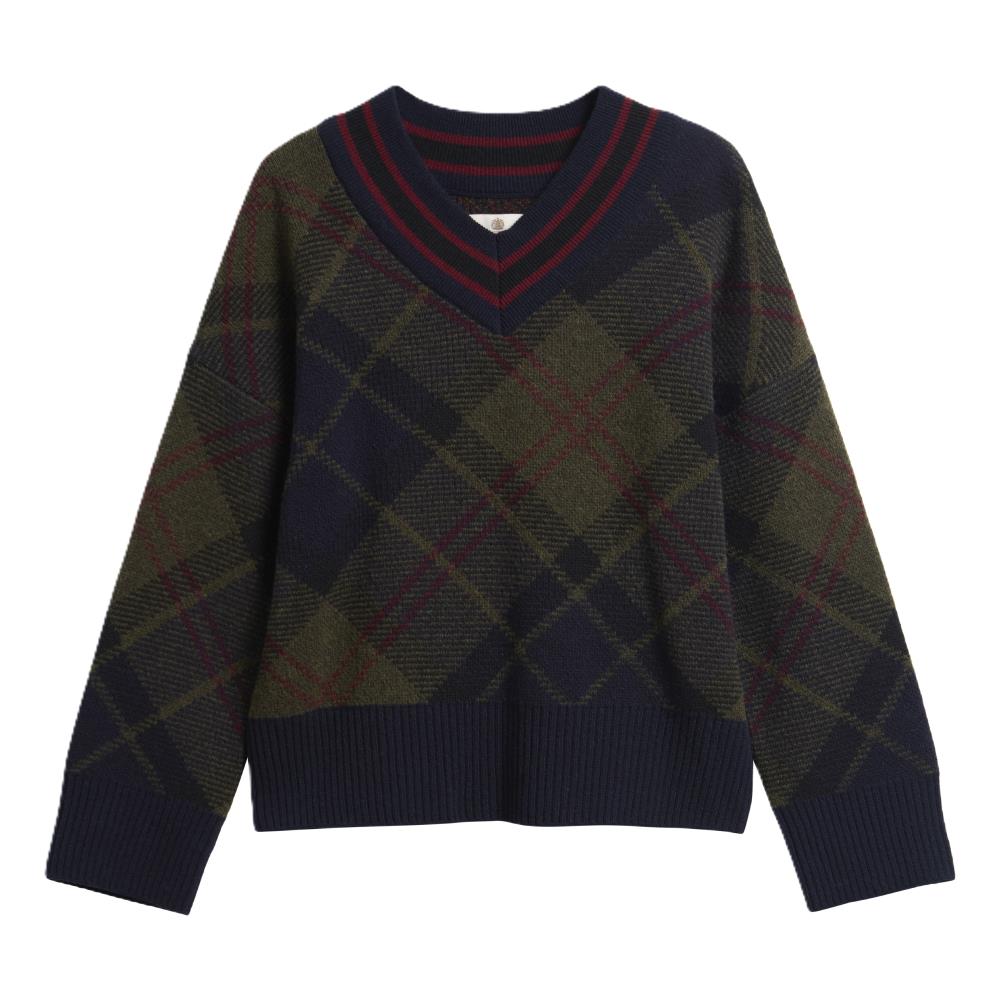 PULL FEMME SHAE CLASSIC TARTAN