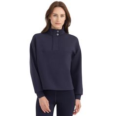 SWEATSHIRT FEMME CASSANDRE MARINE