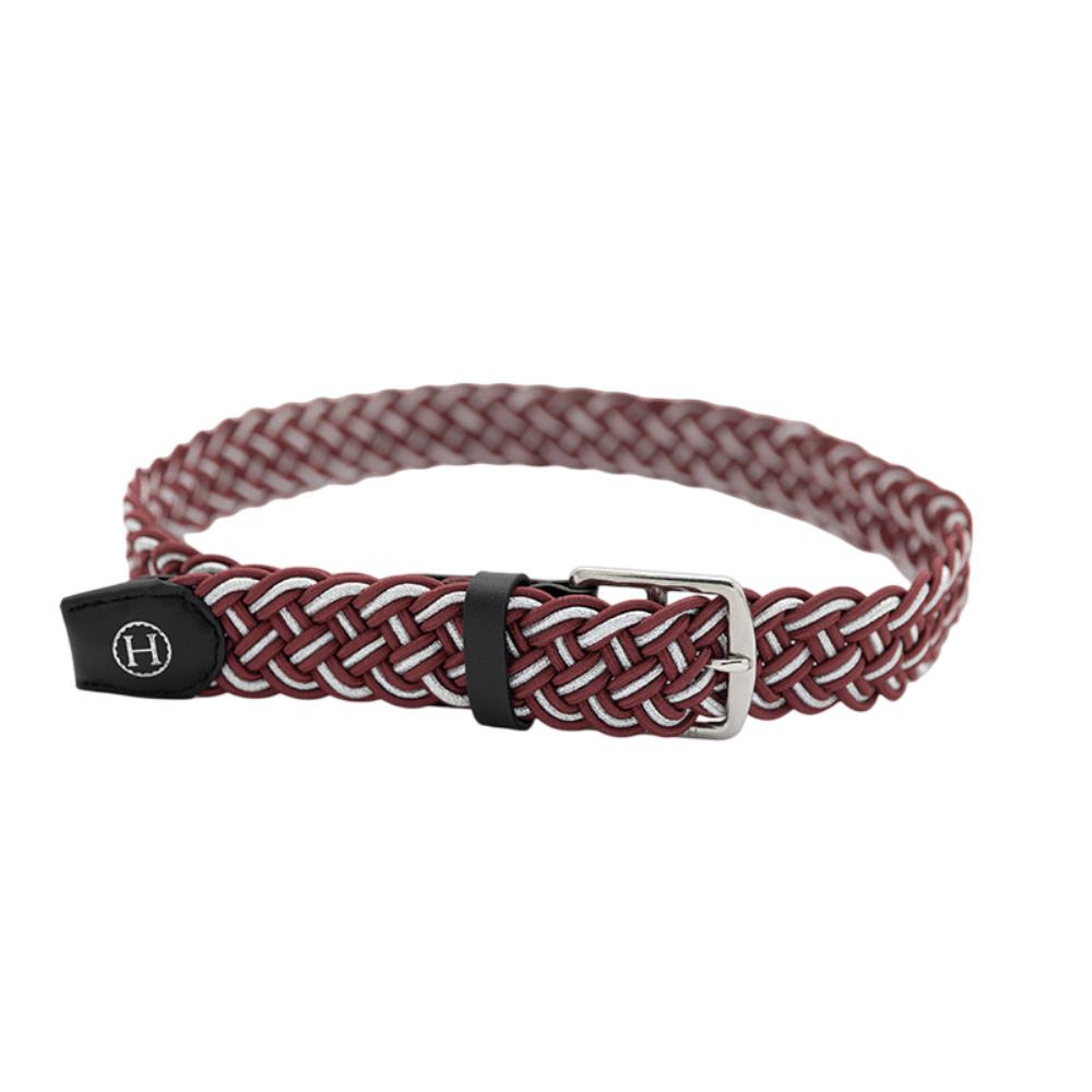 CEINTURE CHARLENE BORDEAUX/GRIS
