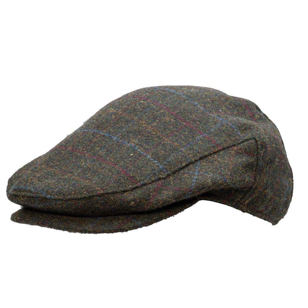 CASQUETTE BALMORAL TWEED BROWN