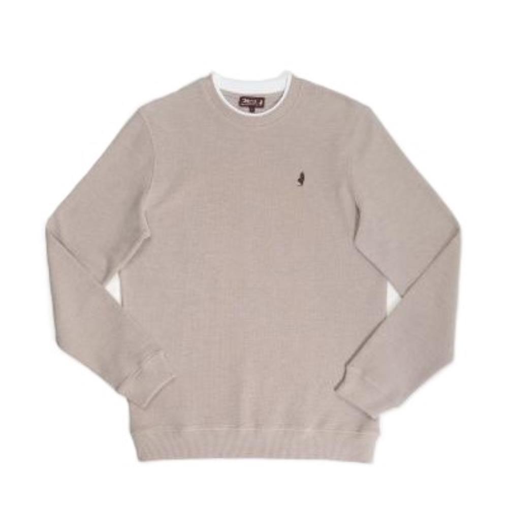 PULL COL ROND BEIGE