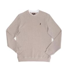 PULL COL ROND BEIGE