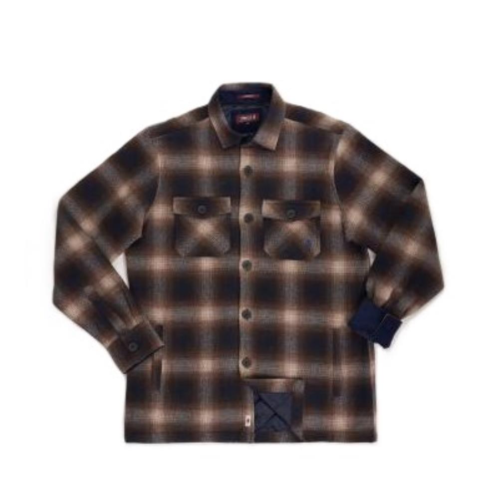 SUR CHEMISE TARTAN BLEU BEIGE