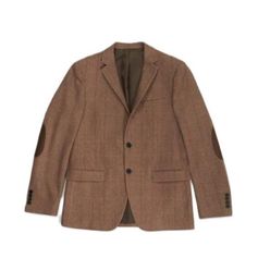VESTE BLASER TWEED MARRON