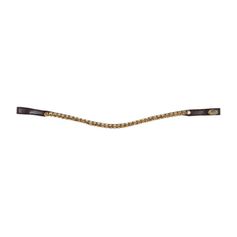 FRONTAL DROIT AVEC STRASS MARRON