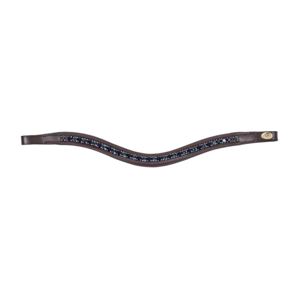 FRONTAL DROIT AVEC STRASS MARRON BL