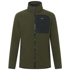 VESTE SHERPA FRANKIE BORG DARK KAKI
