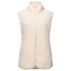 GILET FEMME FRANKIE BORG VANILLA