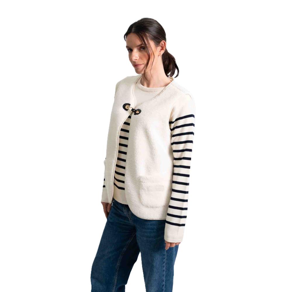 GILET FEMME NOEMIE ECRU