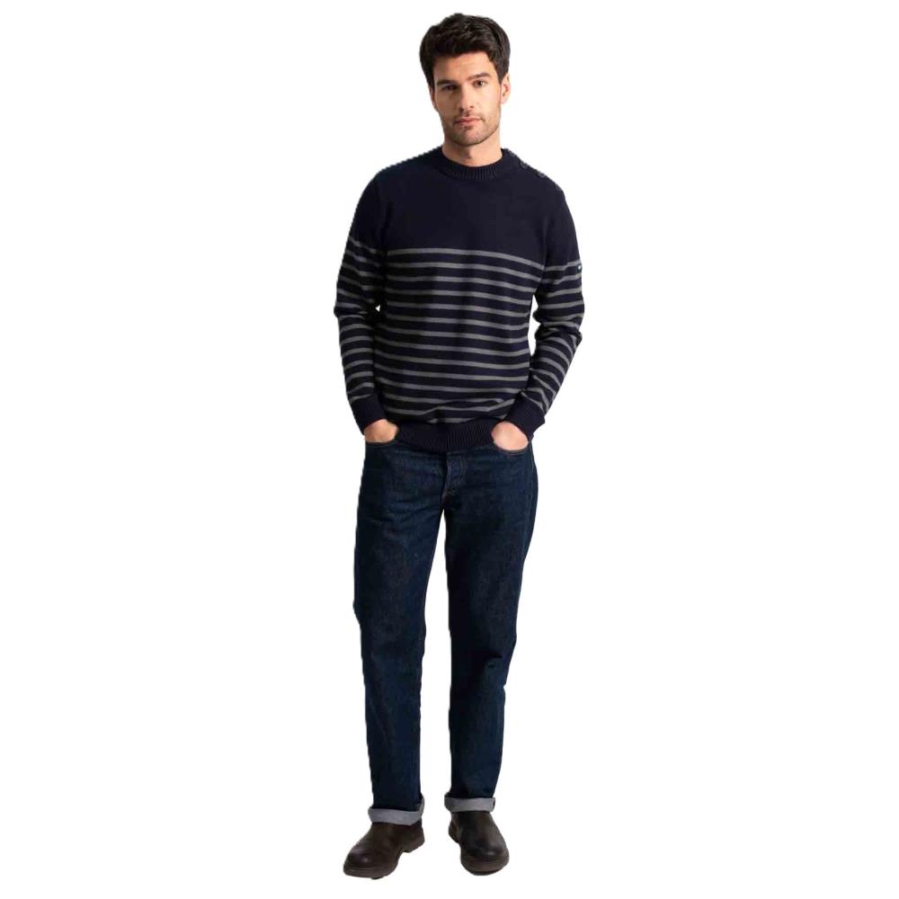 PULL MARINIERE JAMES MARINE ECRU