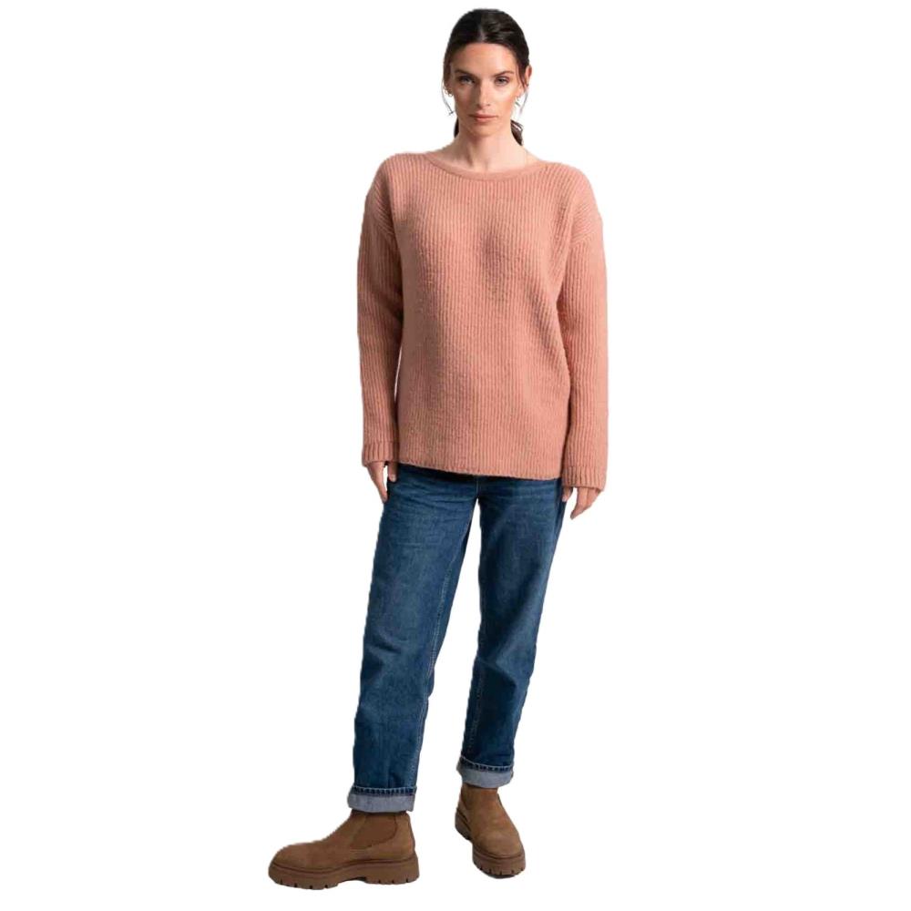 PULL FEMME EDWIG TAUPE ROSE