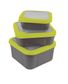 BOITE A APPATS GREY/LIME