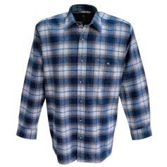 CHEMISE FLANELLE DRISS MARINE