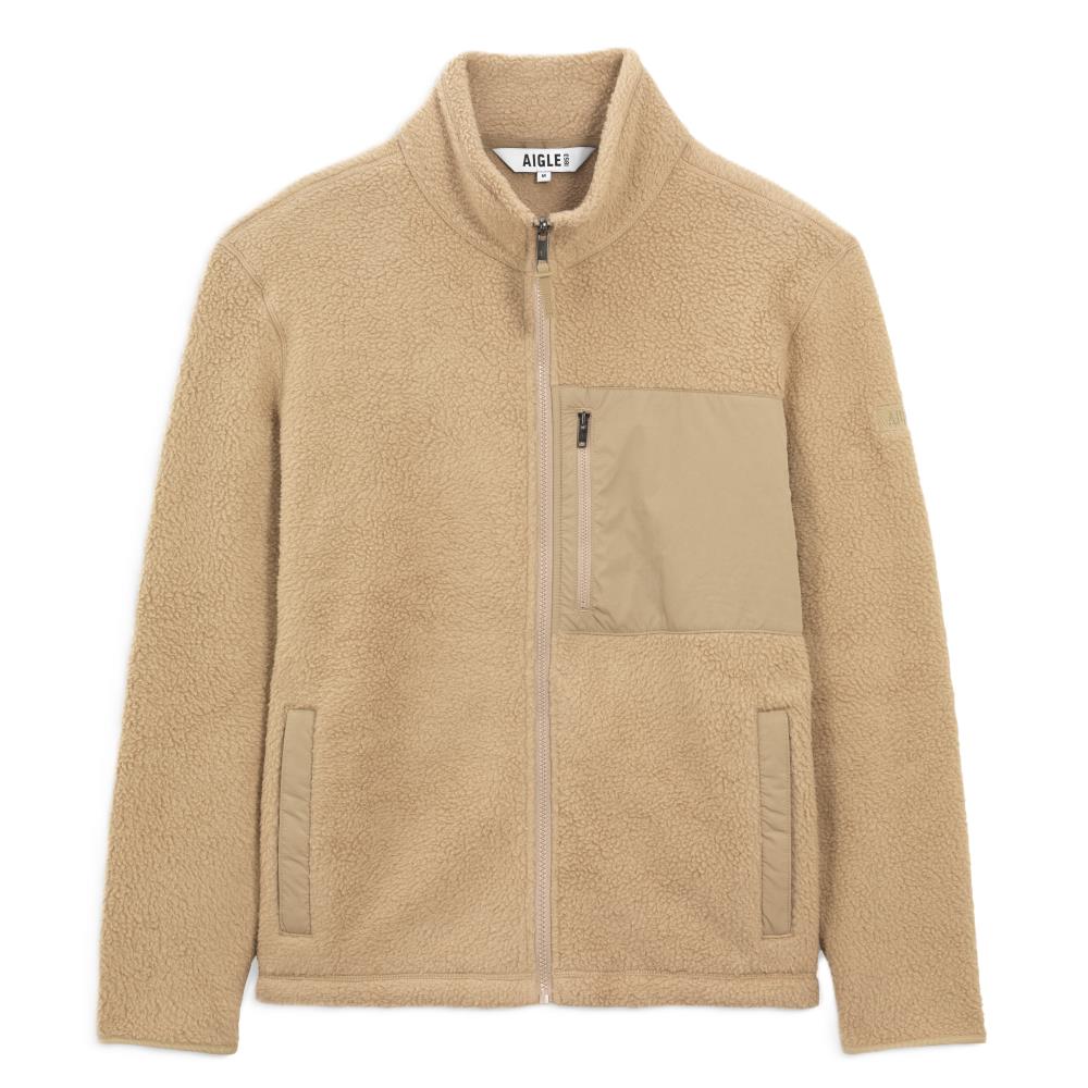 VESTE POLAIRE SHERPA OSIER