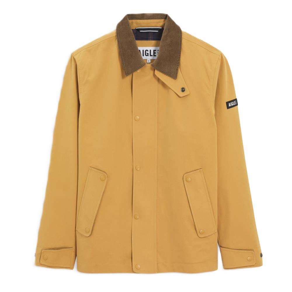 BLOUSON COL VELOURS HONEY