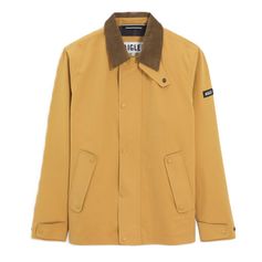 BLOUSON COL VELOURS HONEY
