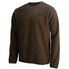 PULL COL ROND CLASSIE MARRON