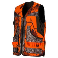GILET REV CAMOUFLAGE ORANGE