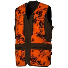 GILET REVERSIBLE DIGITAL ORANGE