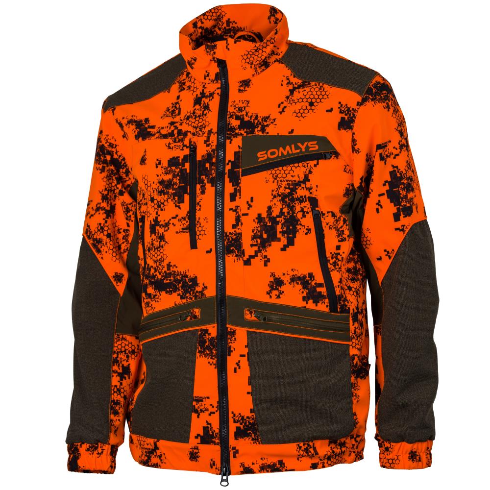 VESTE ULTRA LIGHT DIGITAL ORANGE