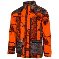 VESTE FEMME WARM HUNTII CAMO ORANGE