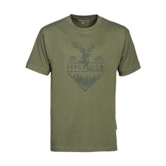 TEE SHIRT ELAPHE KAKI