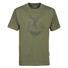 TEE SHIRT ELAPHE KAKI