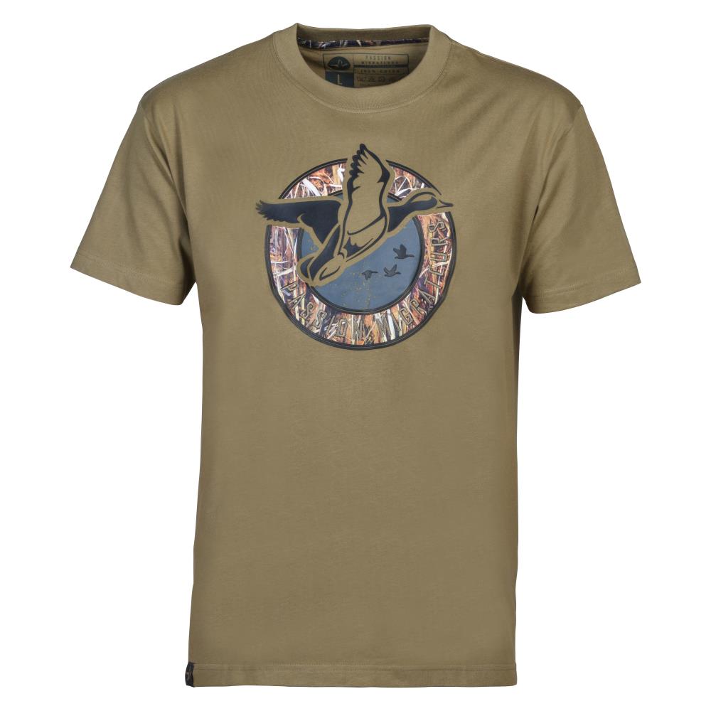 TEE SHIRT HUTTE KAKI