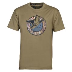 TEE SHIRT HUTTE KAKI