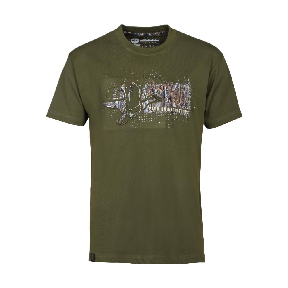 TEE SHIRT TOMME KAKI