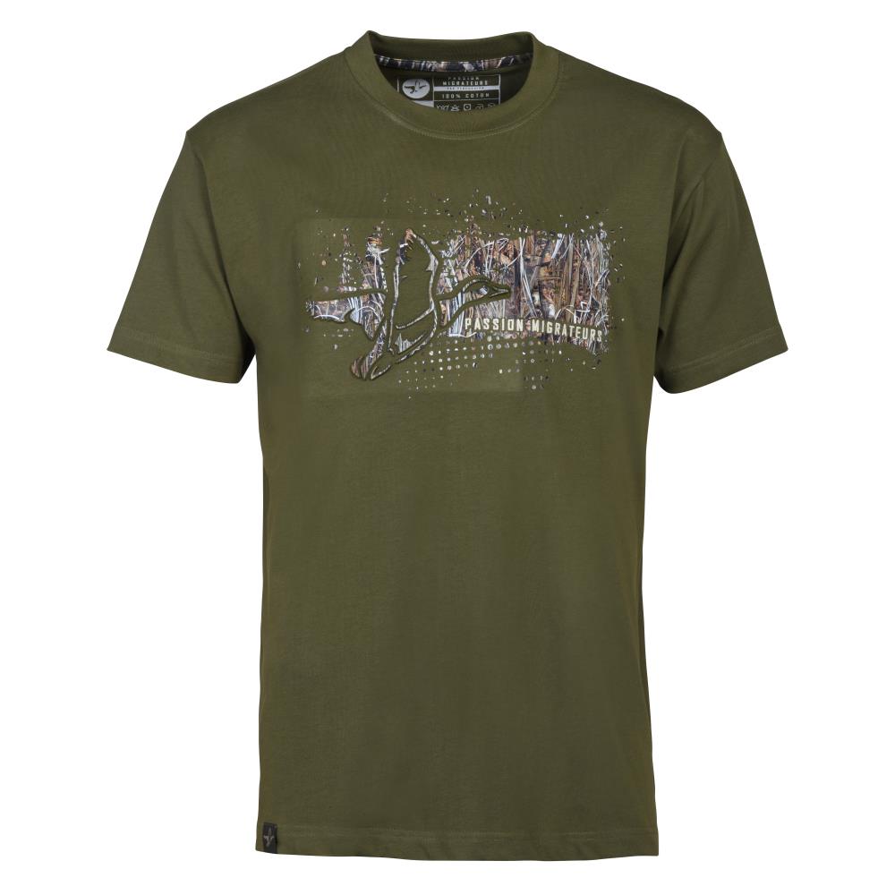 TEE SHIRT TONNE KAKI