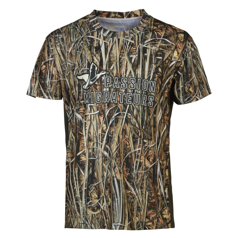 TEE SHIRT ROSEAUX GHOST CAMO WET