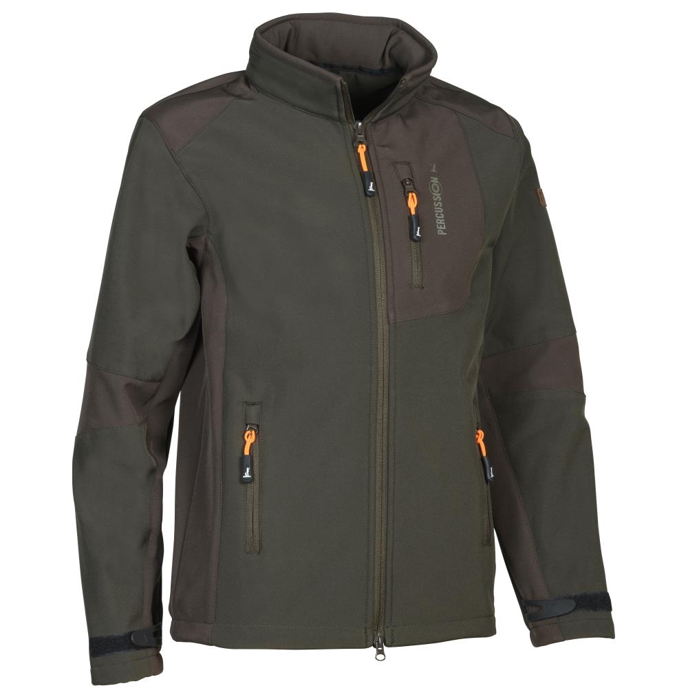 BLOUSON ENFANT SOFTSHELL KAKI