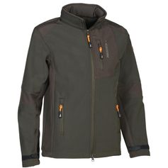 BLOUSON ENFANT SOFTSHELL KAKI