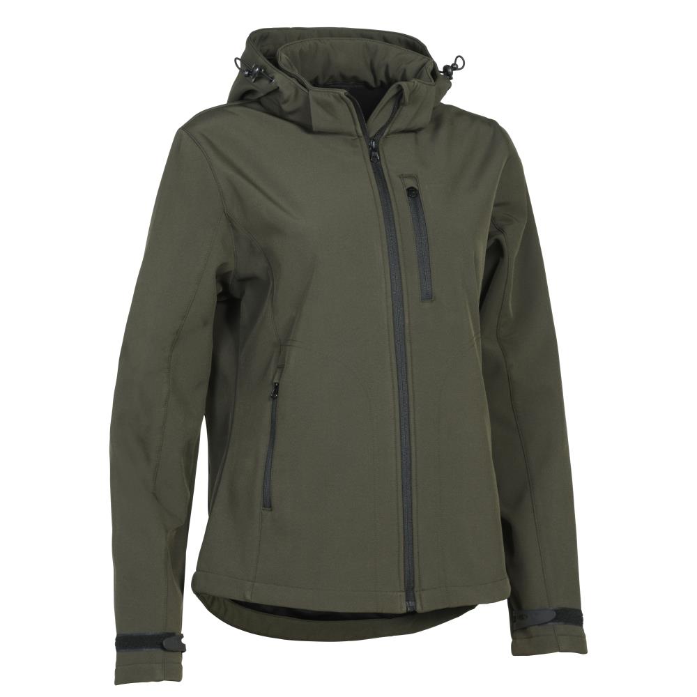 VESTE FEMME SOFTSHELL KAKI