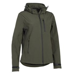 VESTE FEMME SOFTSHELL KAKI