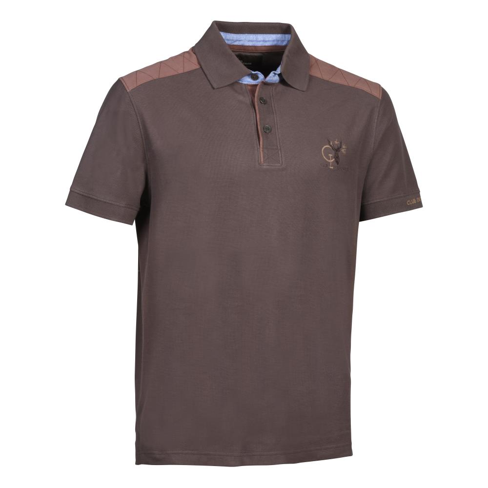 POLO MANCHES COURTES HECTOR MARRON