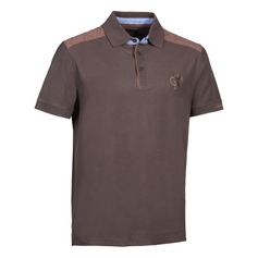 POLO MANCHES COURTES HECTOR MARRON