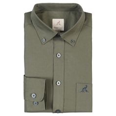 CHEMISE STRETCH NOUAN KAKI