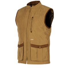 GILET MATELASSE THAMES CAMEL
