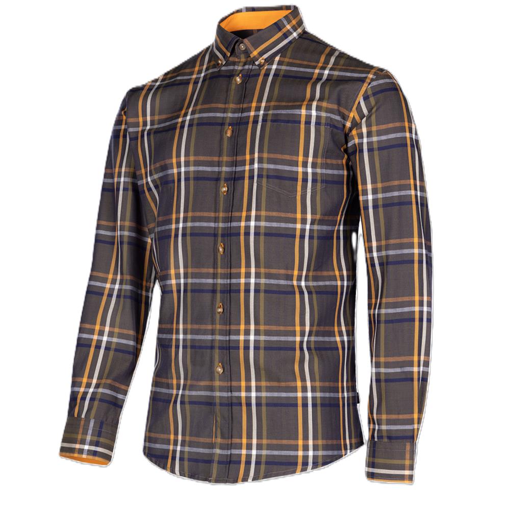 CHEMISE BERKLEY BIG CHECK GREEN