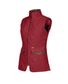 GILET MATELASSE FEM CHESTER BURGUND