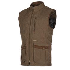GILET MATELASSE THAMES EARTH BROWN