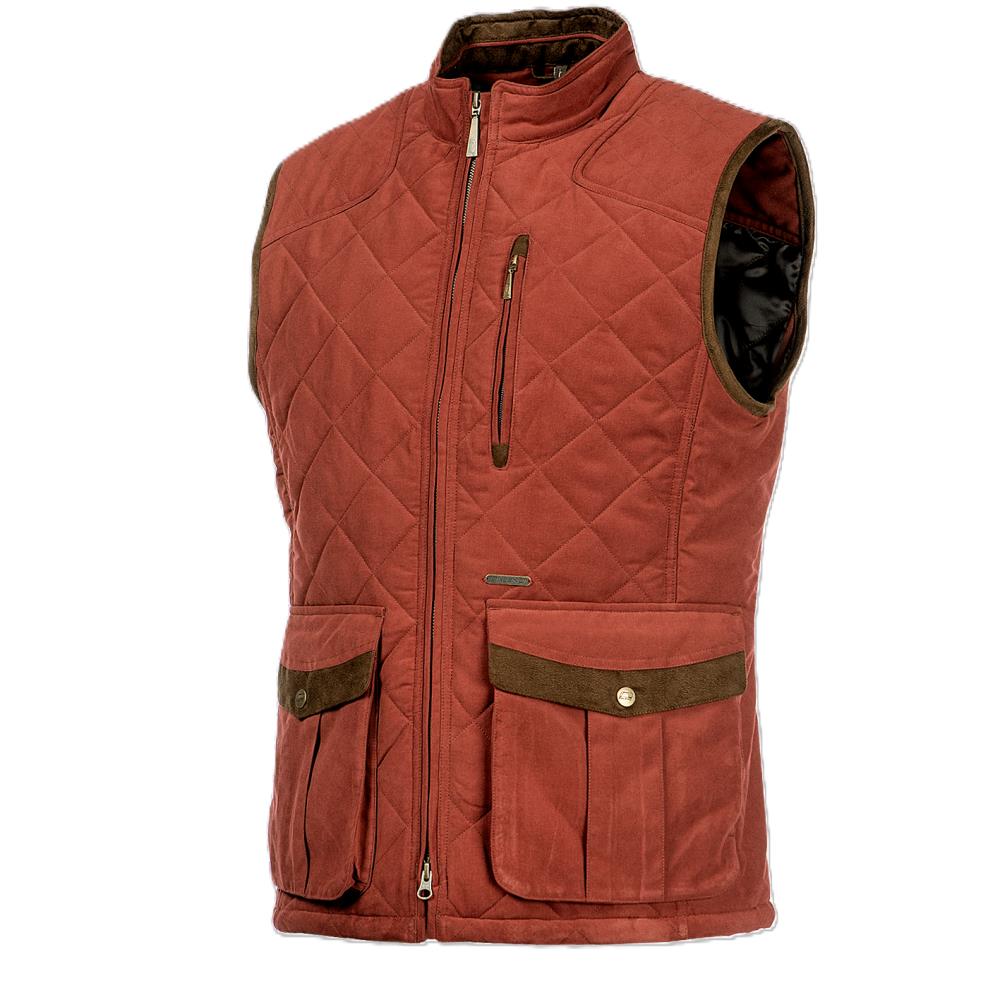 GILET MATELASSE THAMES BRICK