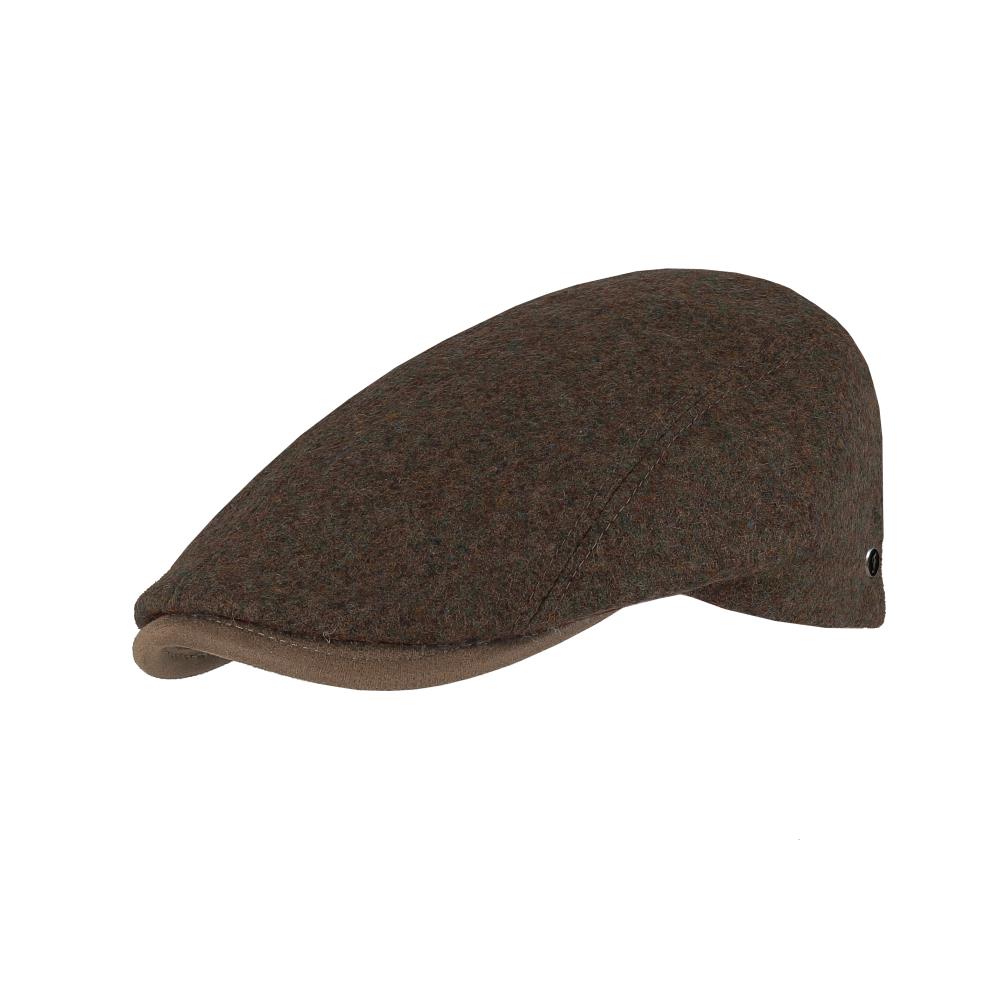 CASQUETTE LAINE VIERGE MARRON